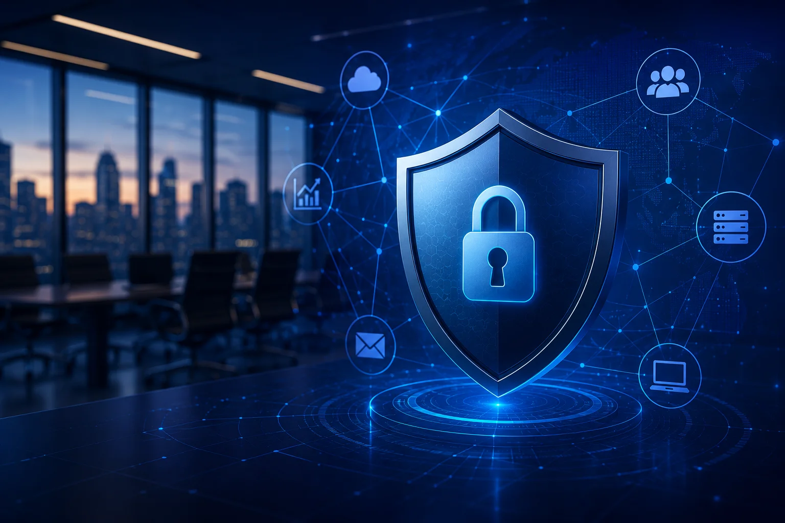 A modern cybersecurity strategy connects technology, people, processes, and business risk management.